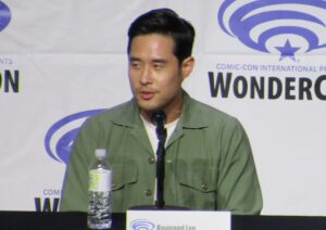 Raymond Lee at Quantum Leap panel at WonderCon 2023