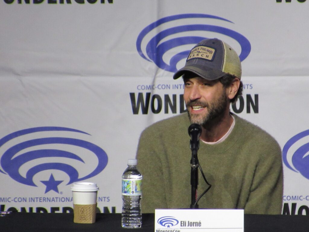 Showrunner Eli Jorne at Walking Dead: Dead City panel at WonderCon 2023