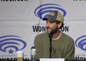 Showrunner Eli Jorne at Walking Dead: Dead City panel at WonderCon 2023