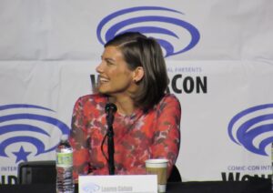Lauren Cohan at the Walking Dead: Dead City panel at WonderCon 2023