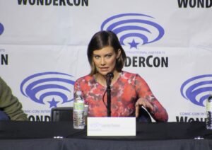 Lauren Cohan at Walking Dead: Dead City panel at WonderCon 2023