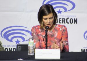 Lauren Cohan at Walking Dead: Dead City panel at WonderCon 2023