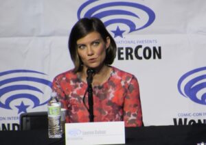 Lauren Cohan at Walking Dead: Dead City panel at WonderCon 2023