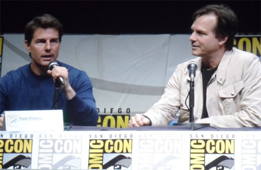 Edge of Tomorrow Tom Cruise and Bill Paxton, Comic-Con 2013
