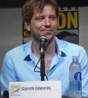 Gareth Edwards at Comic-Con for Godzilla in Hall H