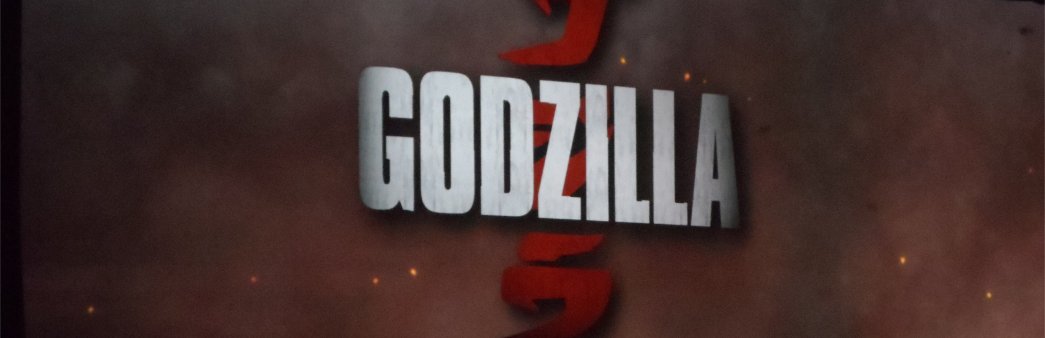 Godzilla Panel logo, at Comic-Con 2013, Warner Brothers Panel