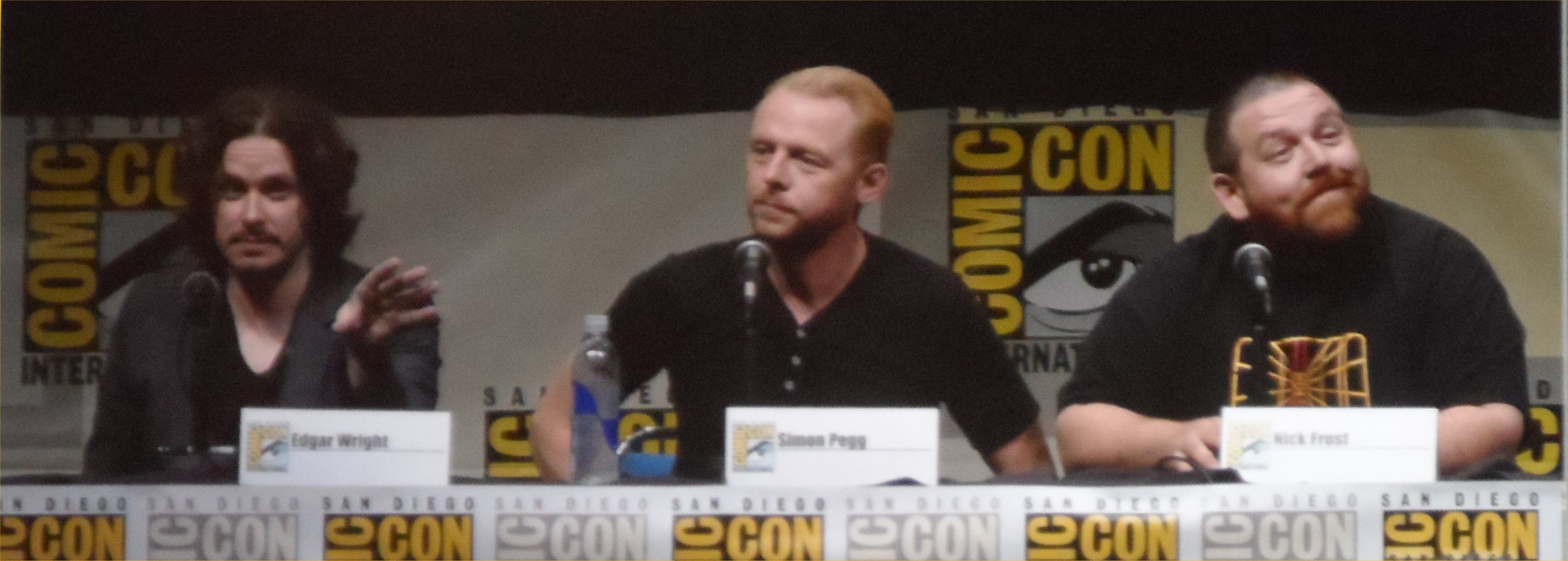 The World's End, Comic-Con 2013, Edgar Wright, Simon Pegg, Nick Frost