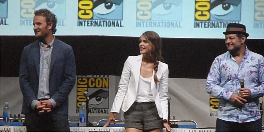 Dawn of the Planet of the Apes, Comic-Con 2013 , Jason Clarke, Keri Russell, Andy Serkis