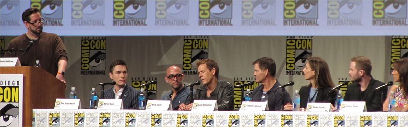 SDCC 2014, San Diego Comic-Con, The Following, Kevin Bacon