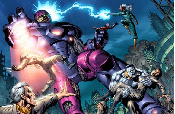 The Sentinels are the big robotic villains that the <em>X-Men</em> have fought several times in the comics.  What is the first movie in which the Sentinels are first introduced?  