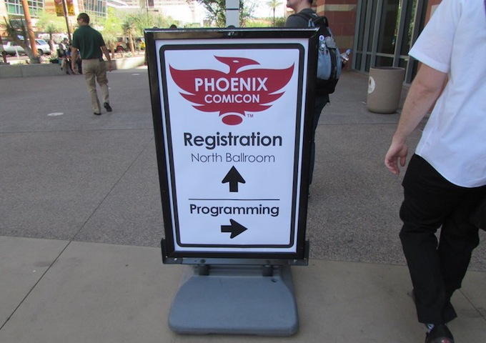 Phoenix Comicon 2016; Registration