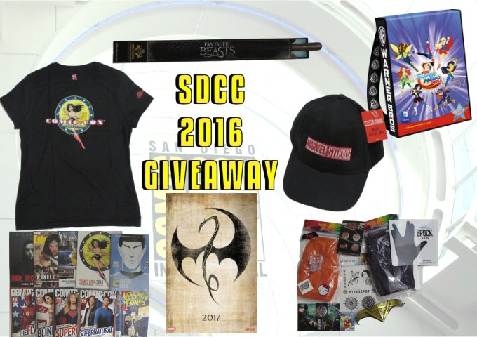 SDCC 2016 Giveaway
