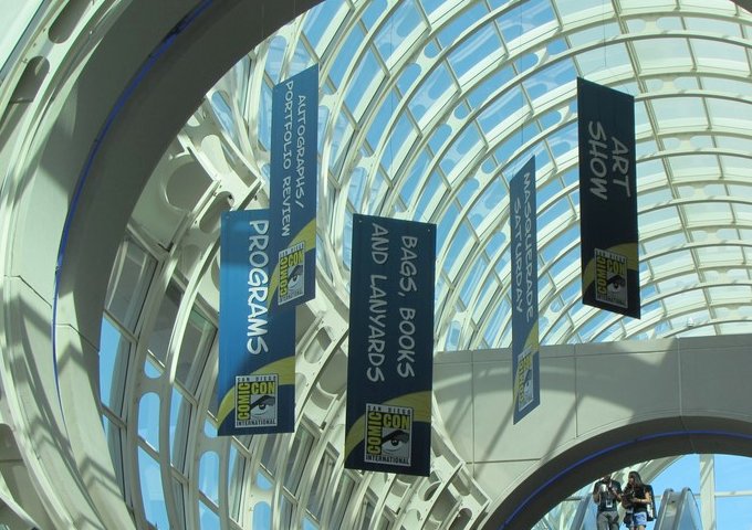 SDCC banners