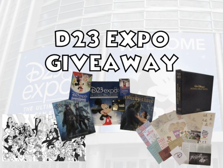 D23 Expo 2017 Giveaway