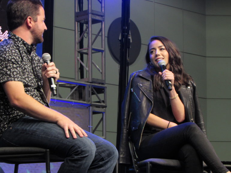 Chloe Bennet at LA Comic Con 2017