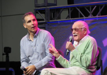 Todd McFarlane and Stan Lee at LA Comic Con 2017