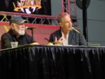 Don Belisario and Scott Bakula at the Quantum Leap panel at LA Comic Con 2017