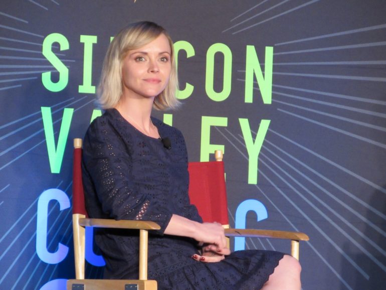 Christina Ricci at Silicon Valley Comic Con 2018