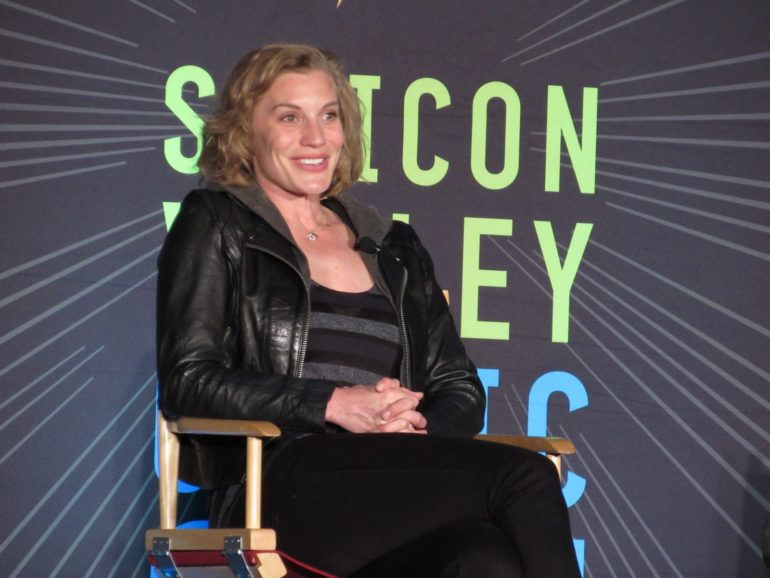 Katee Sackhoff at Silicon Valley Comic Con 2018