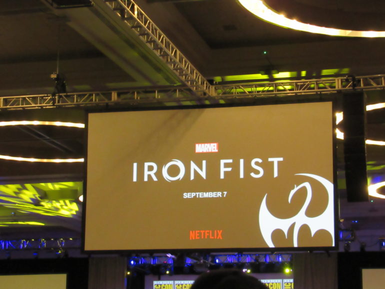 Iron Fist panel at SDCC 2018