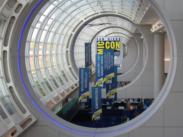 SDCC 2018 Preview Night Exhibit Hall