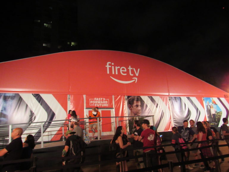 SDCC 2018 Amazon FireTV party