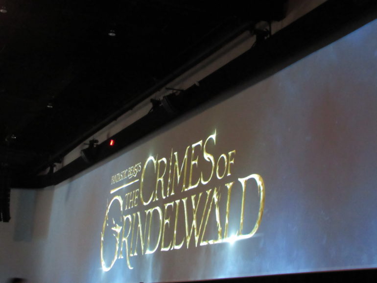 SDCC 2018 Fantastic Beasts: The Crimes of Grindelwald panel