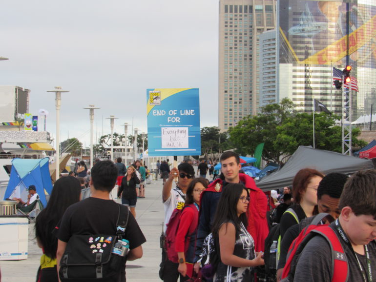 SDCC 2018 Everything Else line