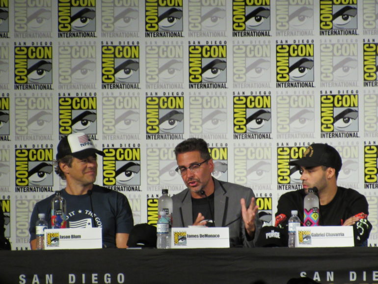 The Purge panel at SDCC 2018