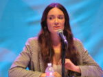 Mallory Jansen on the Agents of SHIELD panel at LA Comic Con 2018
