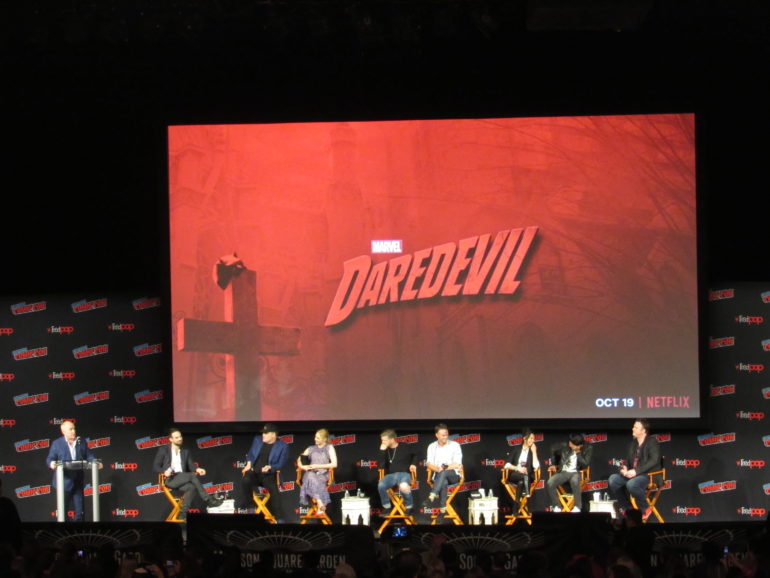 Daredevil panel at NYCC 2018