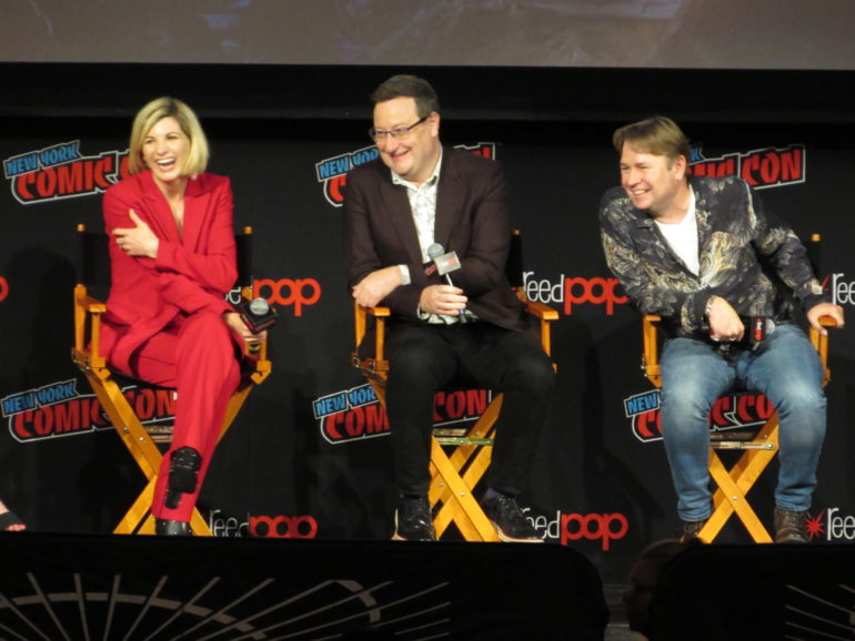 Doctor Who panel at NYCC 2018