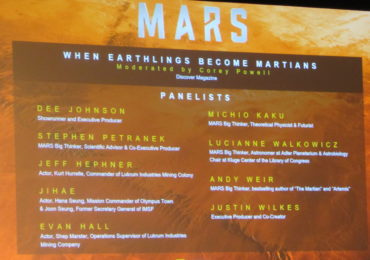 Mars Season 2 panel at NYCC 2018