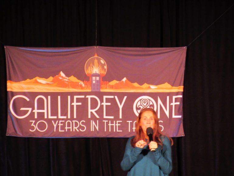 Catherine Tate at Gallifrey One 2019