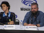 Jack Dylan Grazer and David F. Sandberg at Shazam panel at WonderCon 2019
