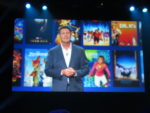 Kevin Mayer at the D23 Expo 2019 Disney Plus panel