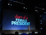 Diary of a Female President at the D23 Expo 2019 Disney Plus panel