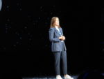 Kathleen Kennedy at the D23 Expo 2019 Disney Plus panel