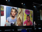 Gary Marsh at the D23 Expo 2019 Disney Plus panel announcing Lizzie McGuire