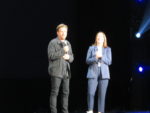 Ewan McGregor and Kathleen Kennedy at the D23 Expo 2019 Disney Plus panel