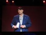 Kevin Feige at the D23 Expo 2019 Disney Plus panel