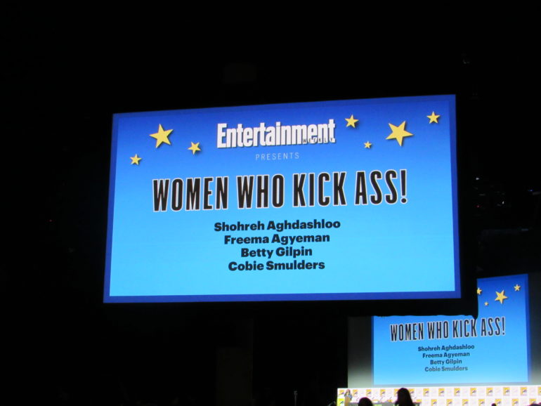 SDCC 2019 Women Who Kick Ass panel