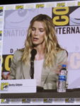 Betty Gilpin at the SDCC 2019 Women Who Kick Ass panel
