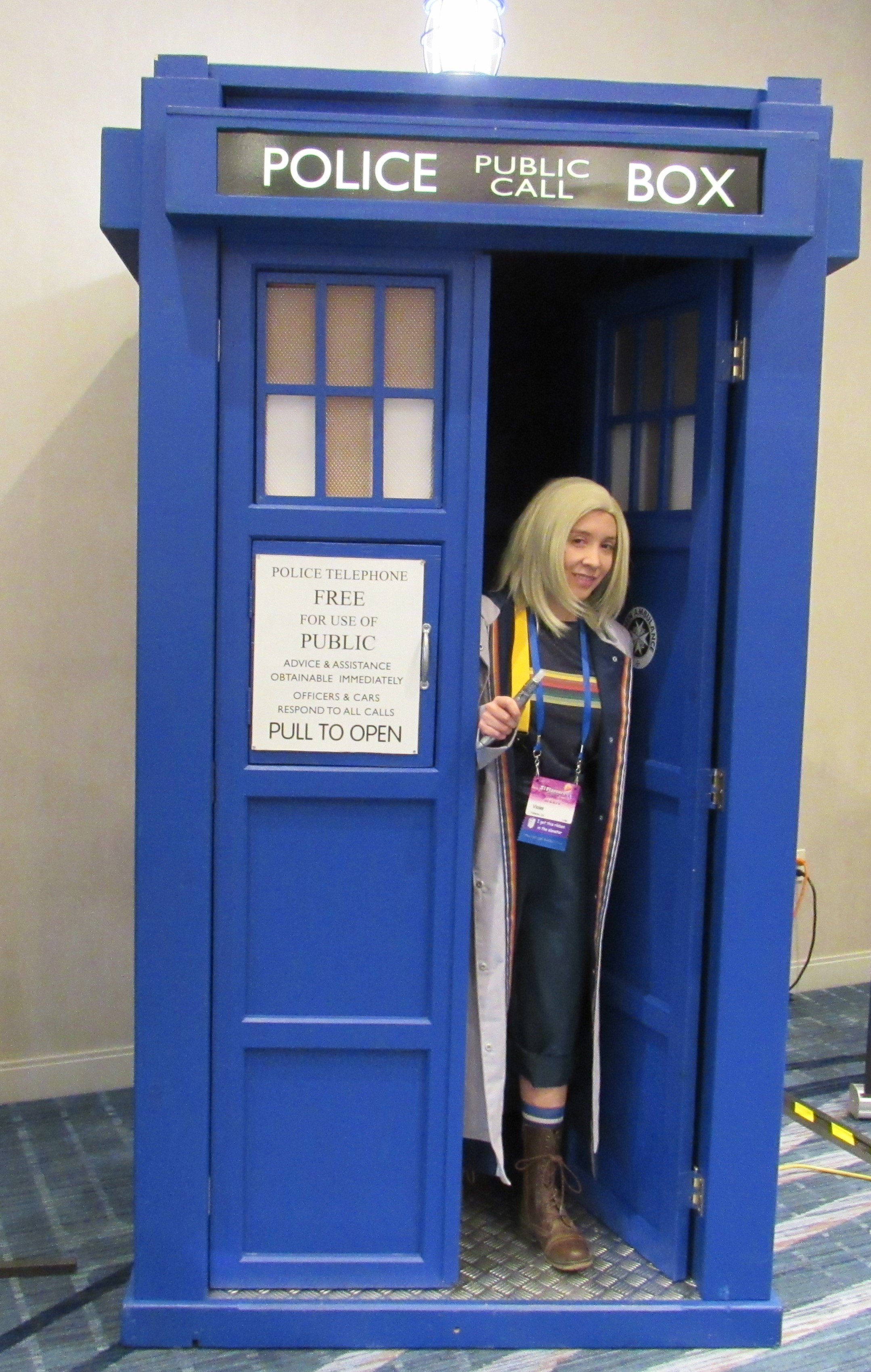 13th Doctor Cosplay at Gallifrey One 2020