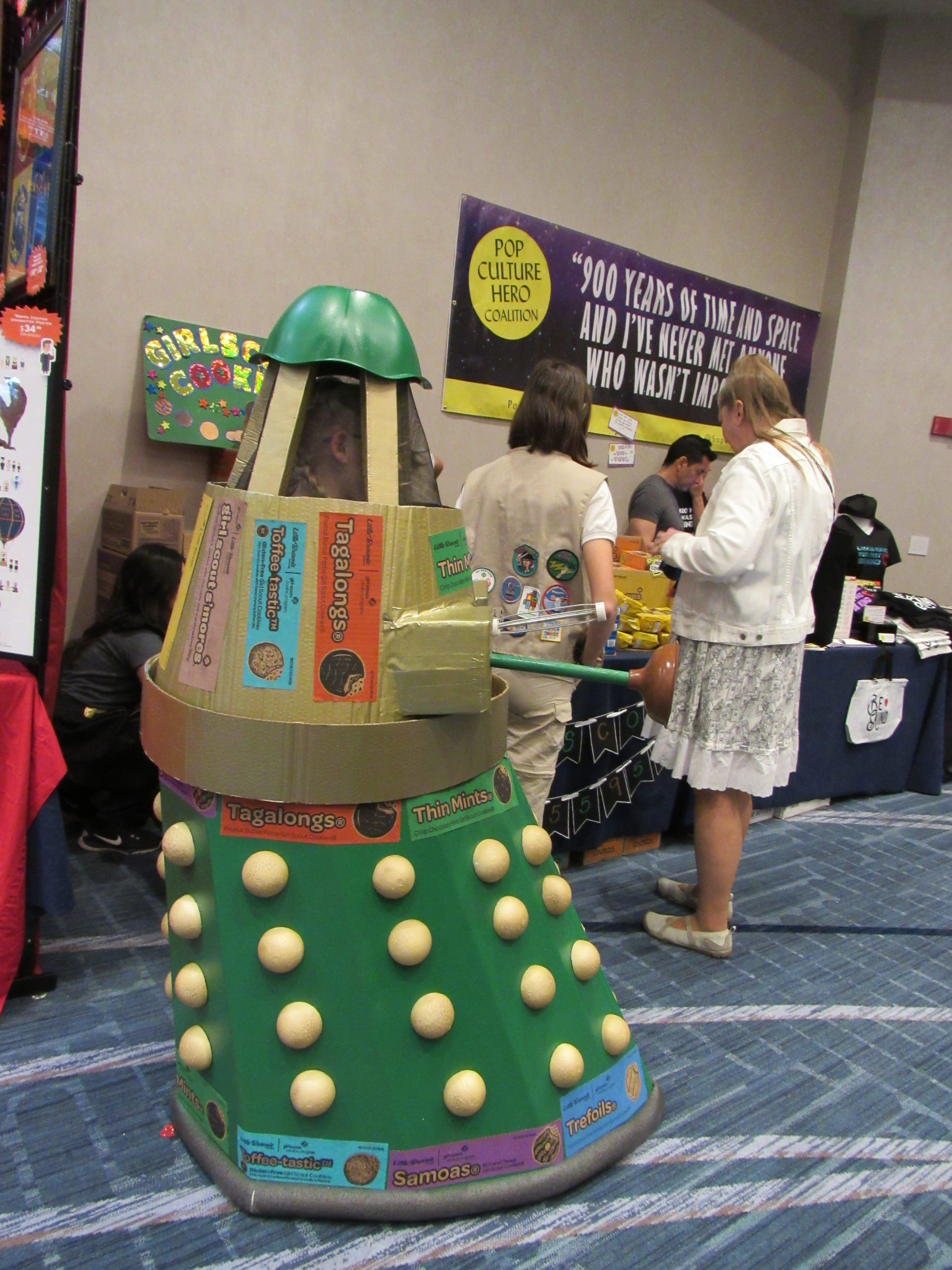 Dealers Room at Gallifrey One 2020